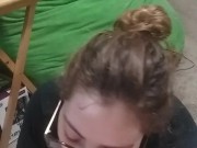 Heather Kane sucks off Student on Her First Day As Substitute Teacher! 5/16