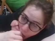 Heather Kane sucks off Student on Her First Day As Substitute Teacher! 9/16