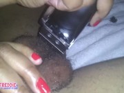 5 Inch Freddie gets his Dick shaved and it feels so fuckin good!!! 8/16