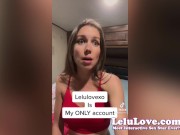 Penetration closeups fucked & fucking back, cheating cock rate, JOI masturbation, yoga leggings cameltoe & more - Lelu Love 10/16