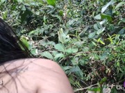 I knew this hottie in the woods and I fucked her in the bushes! Kylei Ellish and Wllian Vegas 13/16