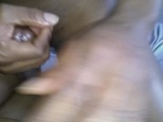 5 Inch Freddie rubs his thick 5 Inch Dick Between these sweet oily Ebony Cheeks! I'm bout 2 Fuck! 1/16