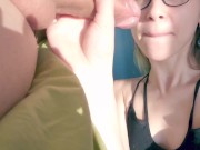 Stepsister couldn't resist this juicy cock 3/16