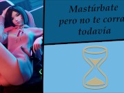 JOI hentai (interactivo) - Edges y orgasmos arruinados.
