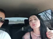 Scopata con toys e sigaretta all'aperto 8/16