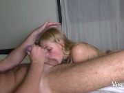 Сводная дочка лижет мои волосатые яйца получая полный рот спермы 15/16