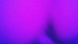 Blue light doggy style POV