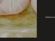 Rubbing my pussy on the stairs somewhere! 