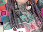 Follow me on Tiktok: Anuskatzz - sexy teasing behind the scene short before my XXX shooting - sfw 12/16