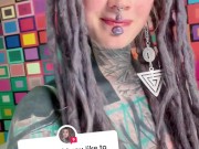 Follow me on Tiktok: Anuskatzz - sexy teasing behind the scene short before my XXX shooting - sfw 4/16