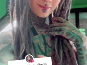 Follow me on Tiktok: Anuskatzz - sexy teasing behind the scene short before my XXX shooting - sfw 6/16