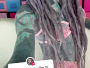 Follow me on Tiktok: Anuskatzz - sexy teasing behind the scene short before my XXX shooting - sfw 8/16