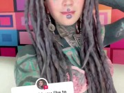 Follow me on Tiktok: Anuskatzz - sexy teasing behind the scene short before my XXX shooting - sfw 9/16