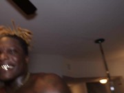 lil petite 4ft mena carlisle taking all that louie smalls bbc 1/16