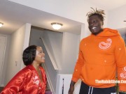 lil petite 4ft mena carlisle taking all that louie smalls bbc 3/16