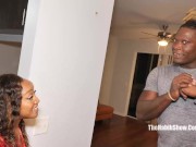 lil petite 4ft mena carlisle taking all that louie smalls bbc 6/16