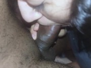 Interracial Cogiendo con una linda teen peliroja, me hace un blowjob increible 13/16
