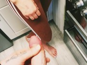 Step Sis Playing With My Cock In The Kitchen.. (Mom Almost Caught Us) 2/16