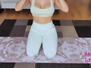 Rubbing my Wet Pussy in my Yoga Pants 1/16