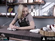 Cute Barista Fucked In Public Cafe By Her Boyfriend 6/16