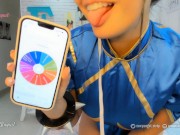 Wheel of sex game with Chun Li from street fighter cosplay big butt and big tits girl, cum swallower 7/16