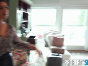 PropertySex Hot Brunette Agent Brooklyn Gray Steals Her Mom's Client