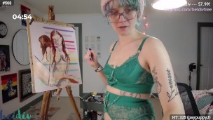 Painting DaintyWilder