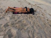 Me follo a PUTA desconocida en playa nudista de México 6/16
