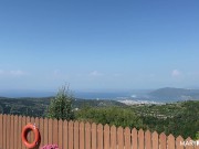 Beautiful bitch masturbates by the pool 1/16