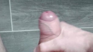 Hung British Teen Shoots His Load Far But Not Wide