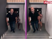 HORNY HOSTEL - Big Busty Backpacker Lya Missy Takes Huge Black Cock - LETSDOEIT 4/16