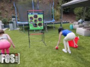 Mofos - Bubble butt Daisy Stone & Scarlett Bloom share big cock POV 1/16