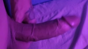 Twink strocking my big dick 😈🍆