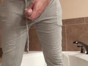 Jacking Off Wetting 3/16