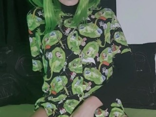 Hot egirl likes touching herself