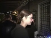 College Girl slut Blowjob a guy while holding a beer. The Girl also fingering her pussy while blowjob the big dicks. The Blac 2/16