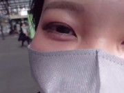 お泊り温泉旅行デート！完全主観で淫語を囁き寸止め手コキフェラをご奉仕する浴衣彼女とイチャラブ射精しよ？ Japanese Amateur Virtual Sex in Spring Break POV 2/16