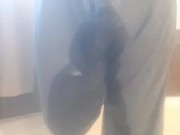 Cumming Twice In Twenty Minutes Wetting In the Middle 7/16