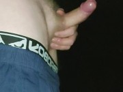 Love wanking outside 6/16