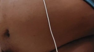 Belly Expansion And Jerk Off