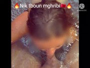 مغربية🇲🇦 تترضعو لسعودي فوسط دوش - Screenshot 2 of 16 - HD