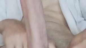Amateur teen guy masturbate big cock