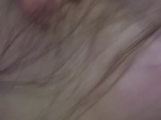 Fiance blows his mind with quick blowjob with finish