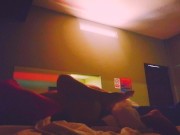 The power goes out and we fuck rich until I cum on her ass 1/16