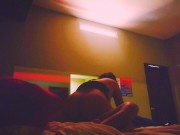 The power goes out and we fuck rich until I cum on her ass 14/16