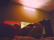 The power goes out and we fuck rich until I cum on her ass 15/16