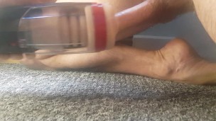 Fuck machine Sucks my Cock in, pumps me hard for a Big, Messy Cum! 😚