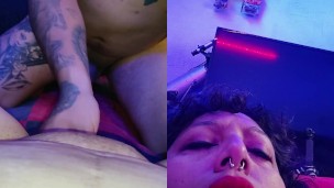 mi hermanastra me coje mientras estamos solos en casa