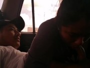 Mamada rica, sexo anal y placer en el auto 1/16