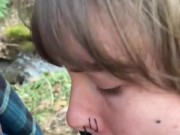 Wife sucks dick while camping 5/16